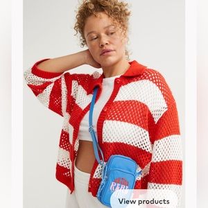 H&M Blue Coca Cola Small Crossbody Bag